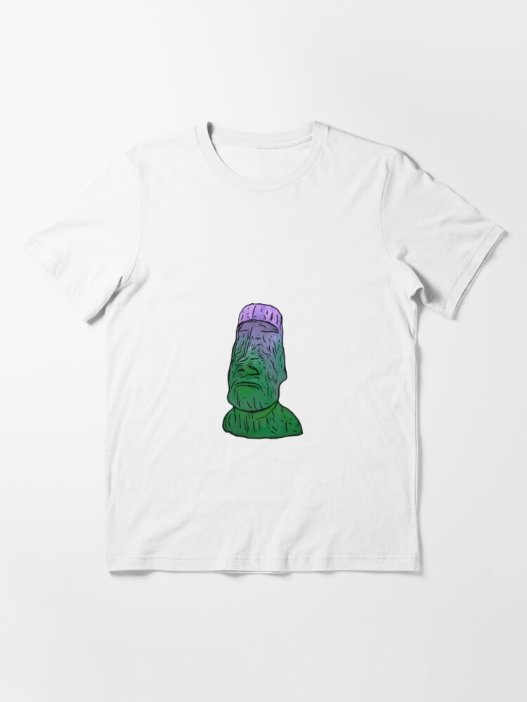 Easter Island Heads T-Shirts, Easter Island T-Shirts, Moai T-Shirts,  Archaic T-Shirts, Spiritual Connection T-Shirts, Moai Emoji T-Shirts  Essential T-Shirt for Sale by urbantod