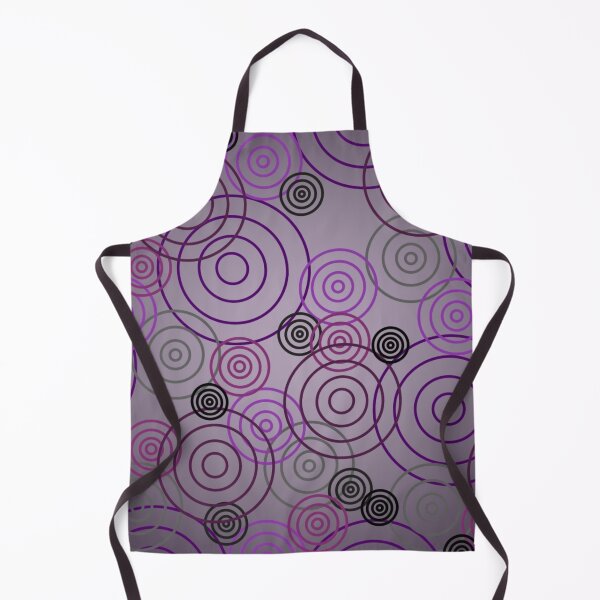 Item preview, Purple Circles Abstract Geometric designed and sold by CasDoodles.