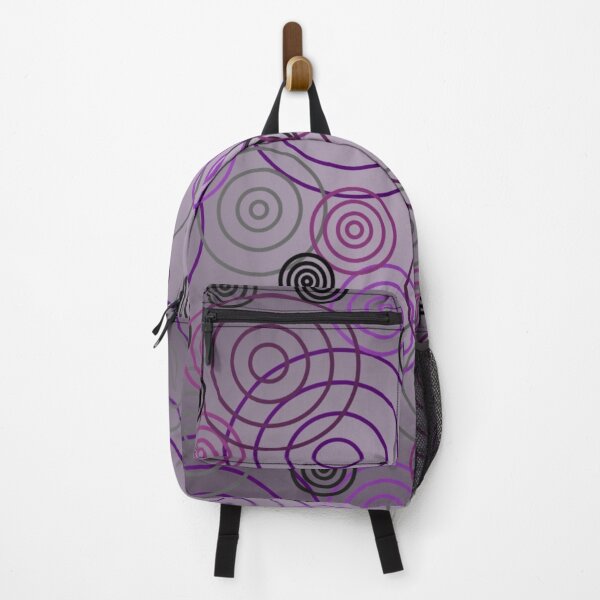 Item preview, Purple Circles Abstract Geometric designed and sold by CasDoodles.