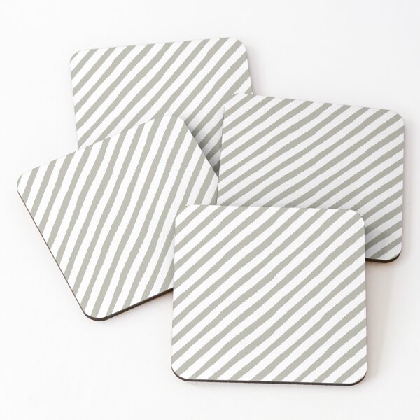 Item preview, Gray and White Stripe Summer designed and sold by travellb.