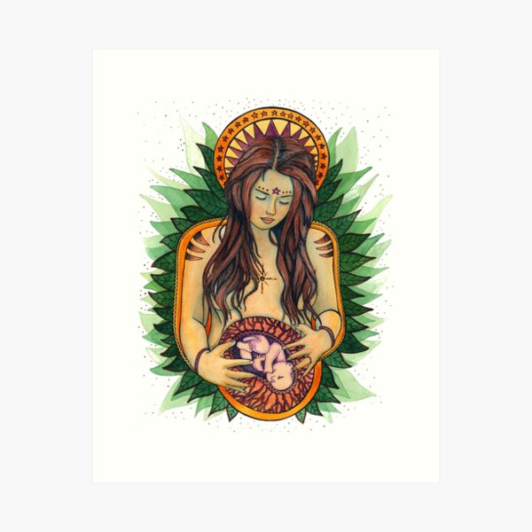 Item preview, Mother Goddess designed and sold by LittleTimber.