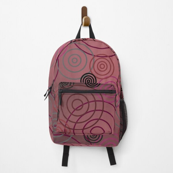 Item preview, Red Circles Abstract Geometric designed and sold by CasDoodles.