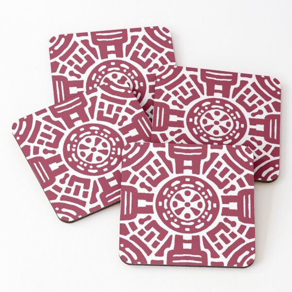 Item preview, Linear Damask Fuschia designed and sold by oppositedge.