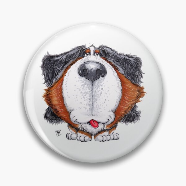 Item preview, Bernese Mountain Dog designed and sold by Billi French Illustrations.