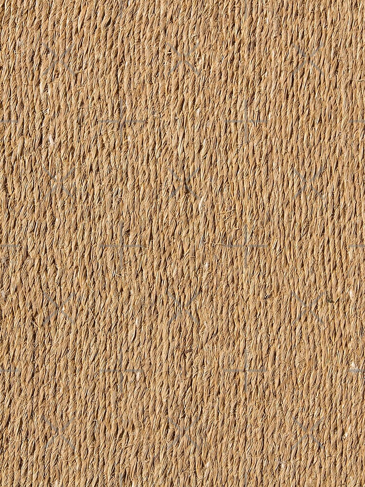 Rough Brown Jute Rope Background Texture | Scarf