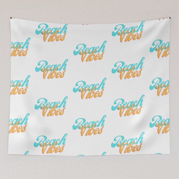 Item preview, Beach vibes summer letters designed and sold by TumblesMumbles.