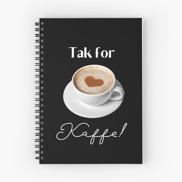 Item preview, (Design is in Danish) (På Dansk) Tak for Kaffe! (it means-- Holy cow!) designed and sold by Cosmic-Ferret.