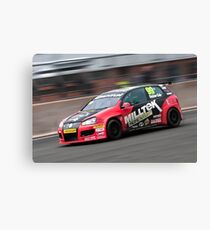 British Touring Car - Onslow Cole - Golf Mk 5 Canvas Print