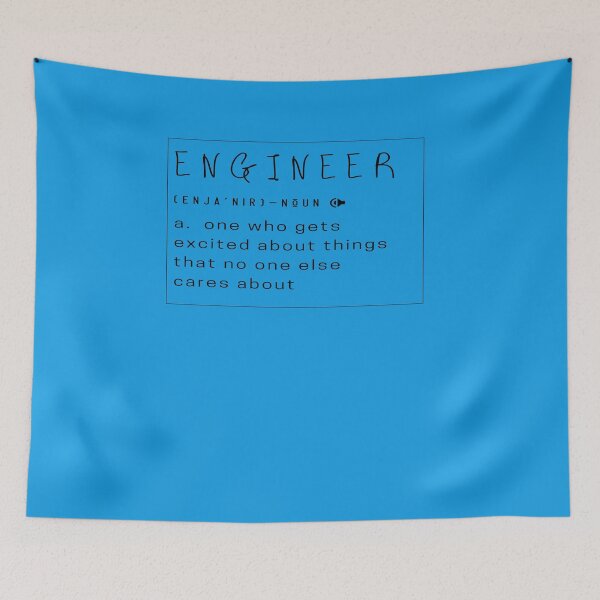 Item preview, Funny Engineer definition, Engineering quote poster designed and sold by FERHOUD.