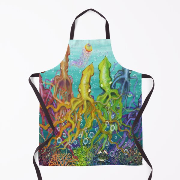 Item preview, Colorful Calamari designed and sold by Kevin Middleton.