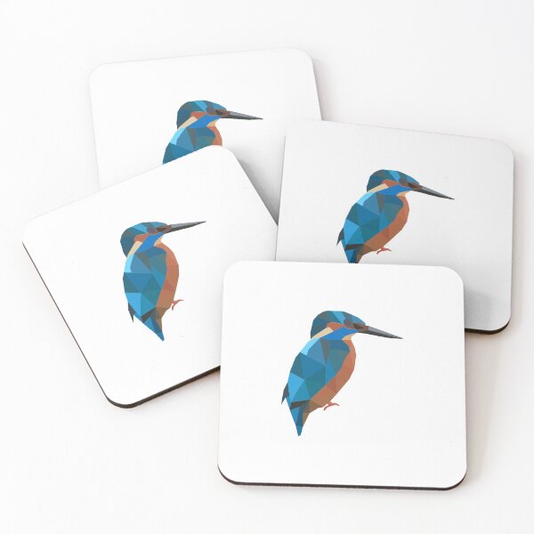 Artikelvorschau, Kingfisher Low-Poly-Design entworfen und verkauft von powerpointer.
