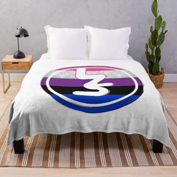 Item preview, LOLZOSAURUS PRIDE MONTH (GENDERFLUID FLAG) designed and sold by Gaytriarchy.