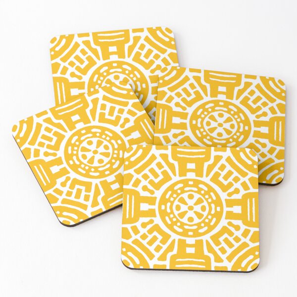 Item preview, Linear Damask Yellow designed and sold by oppositedge.