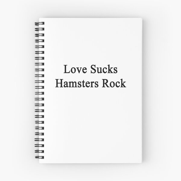 Item preview, Love Sucks Hamsters Rock  designed and sold by supernova23.