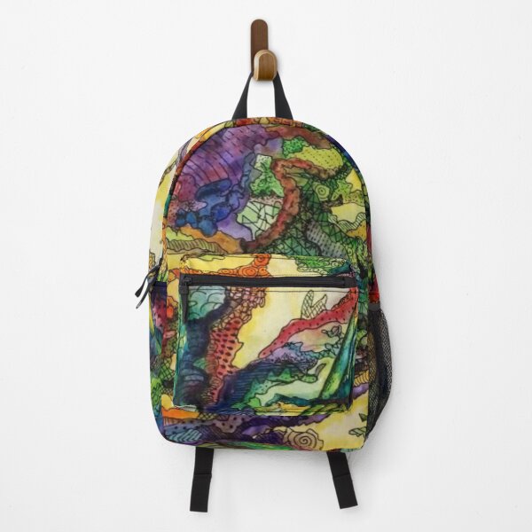 Item preview, Chaotic Color Watercolor Painting designed and sold by sternauticals.