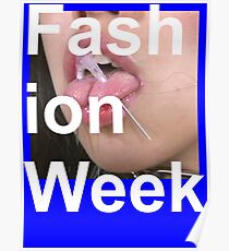 Póster Semana de la Moda - Death Grips
