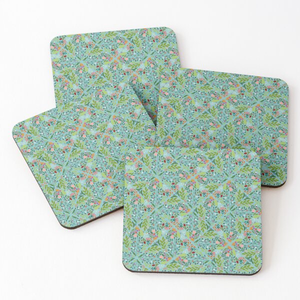 Item preview, Floral Diamond-Blue designed and sold by Dugdugi.