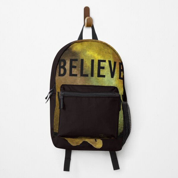 Item preview, Motivational Abstract Design - Believe You Can - Today Black Hand Written with Yellow Gold Brown Watercolor Colored Background designed and sold by WearWolfDesigns.