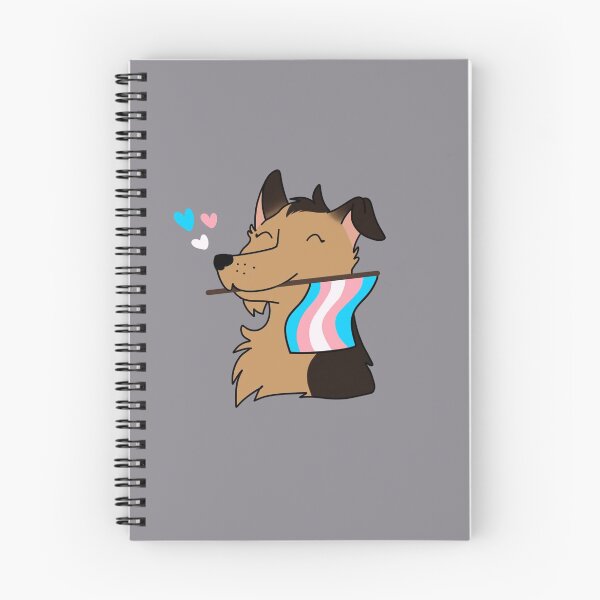 Item preview, Trans Flag German Shepherd designed and sold by JanelleChung.