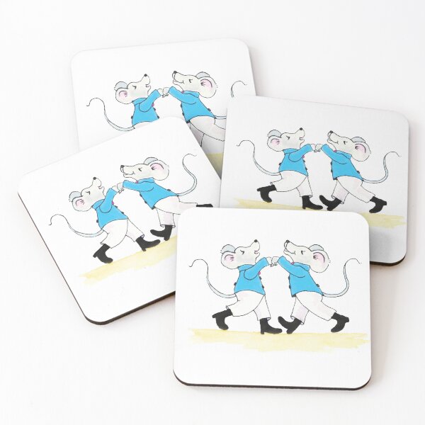Item preview, "King Leo’s Two, Palace Mice Dancing" designed and sold by gigiamal.
