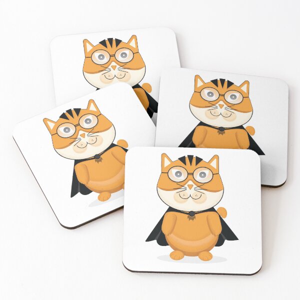 Item preview, Cute Cat Wearing Sunglasses designed and sold by sam0471.