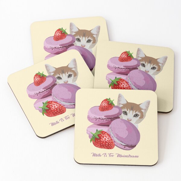 Item preview, Best days are meowdays Macarons cat designed and sold by smoochugs.