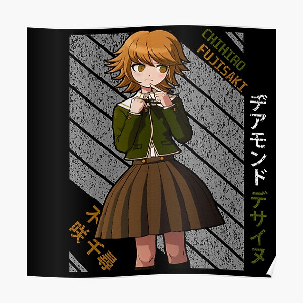 Chihiro Fujisaki - DanganRonpa Poster
