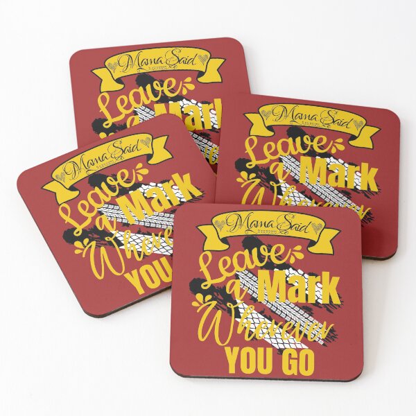 Item preview, Leave A Mark Wherever You Go Tire Tracks-Funny Trucker designed and sold by Mary Maple.