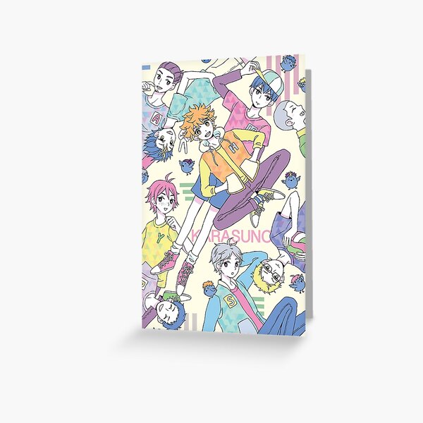 haikyuu greeting cards redbubble