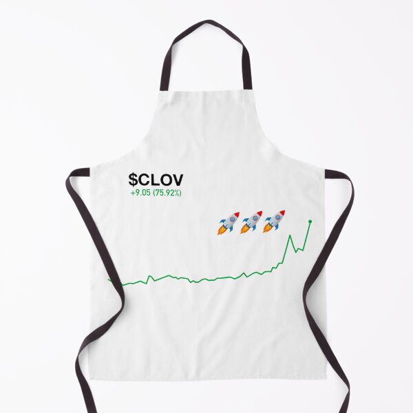 Item preview, $CLOV Stock to the moon designed and sold by Oof Designs.