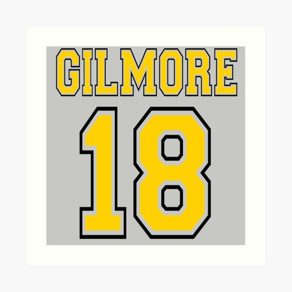 Happy Gilmore 18 Boston Bruins Jersey T-Shirt Hockey Golf Movie Adam Sandler