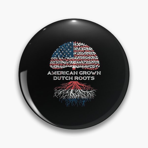 Item preview, American Grown Dutch Roots Long Sleeve Us Flag Men Women designed and sold by oltonomer8.