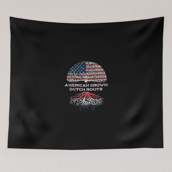 Item preview, American Grown Dutch Roots Long Sleeve Us Flag Men Women designed and sold by oltonomer8.