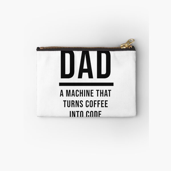 Item preview, Dad: A Machine That Turns Coffee Into Code designed and sold by quoteedesigns.