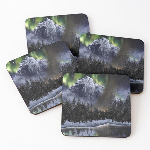 Item preview, Aurora Winter Landscape designed and sold by SamPixelArtist.