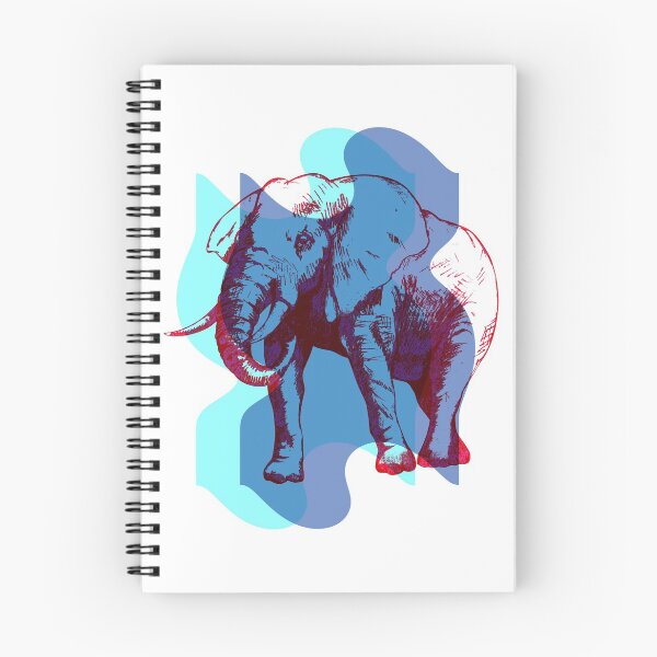 Item preview, Cool Animal - Psychedelic Elephant - Red designed and sold by crazycollective.
