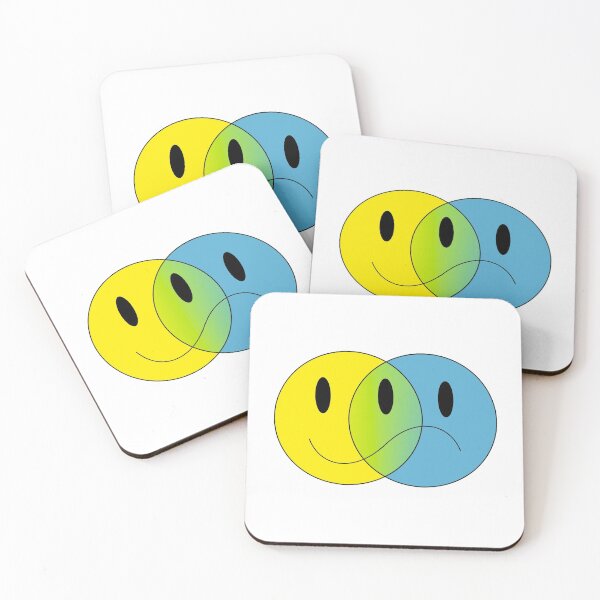 Item preview, Happy sad face designed and sold by DinoMars.