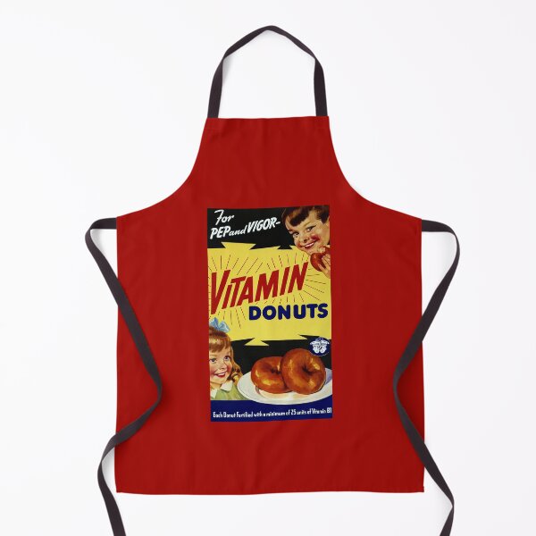 Item preview, Funny Antique & Vintage Advertisement for Vitamin Donuts designed and sold by ScienceSource.