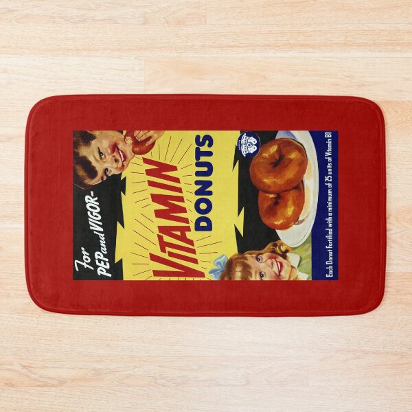 Item preview, Funny Antique & Vintage Advertisement for Vitamin Donuts designed and sold by ScienceSource.