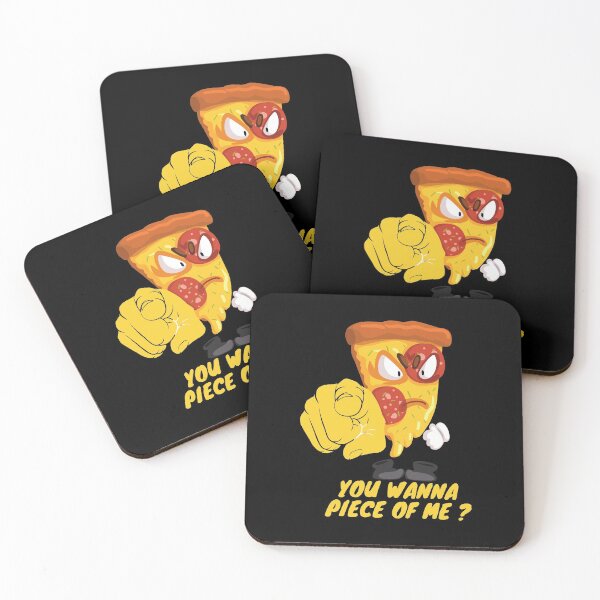 Item preview, You Wanna Piece of me Pizza Angry T shirt designed and sold by Martimad.
