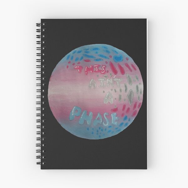 Item preview, Transgender Pride lgbtq+ "This Ain't a Phase" Moon design  designed and sold by MilesOfArt.