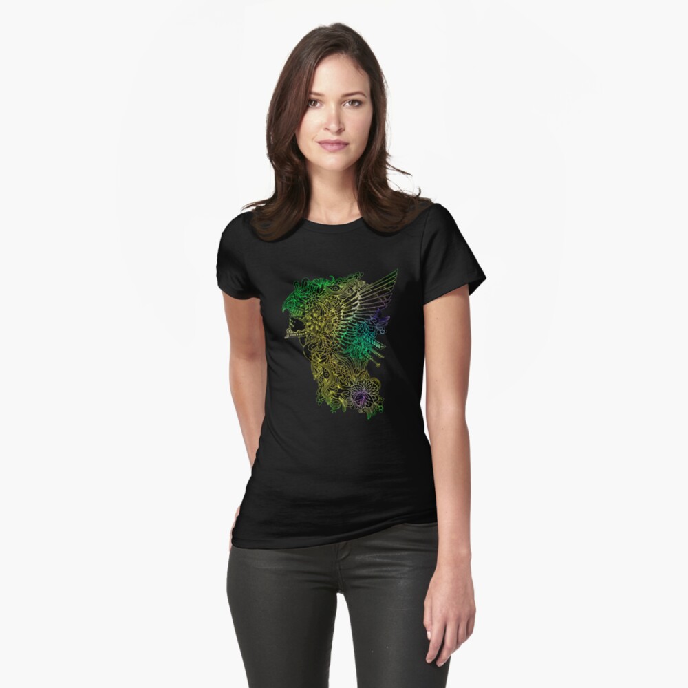 Item preview, Fitted T-Shirt designed and sold by artherapieca.
