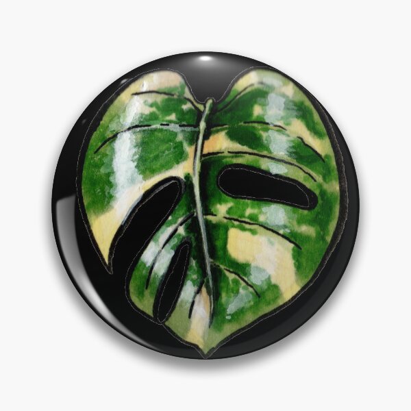 Item preview, Monstera Variegata I (black BG) designed and sold by -Senaar-.