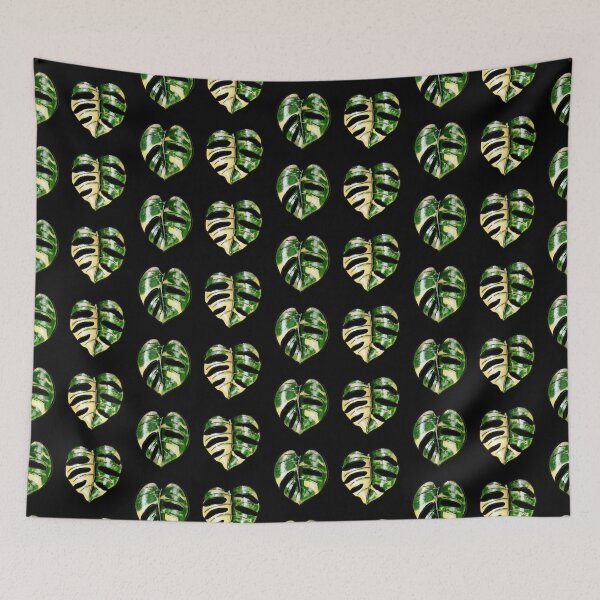 Item preview, Monstera Variegata I (black BG) designed and sold by -Senaar-.