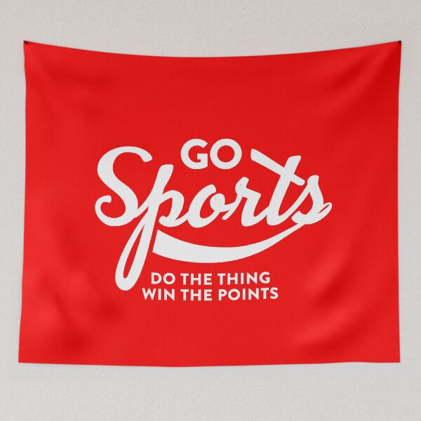 Item preview, "Go sports, do the thing, win the points" statement designed and sold by TrueType.