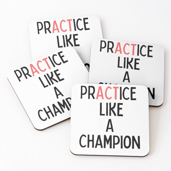 Item preview, Practice Like a Champion designed and sold by The Long's Way Home.