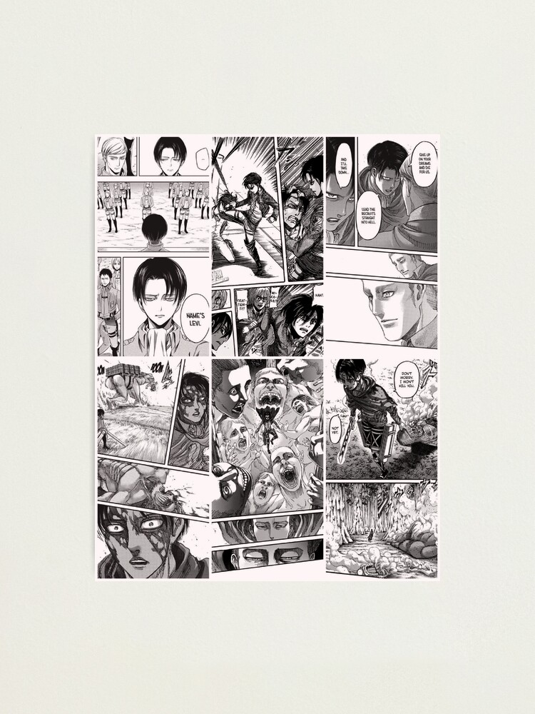 Shingeki no Kyojin—Manga Panels