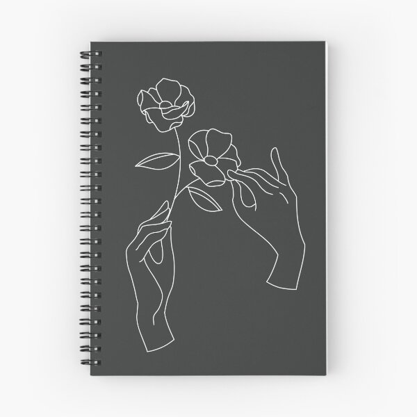 Item preview, Hand and Flower Line Art designed and sold by WhatsaJP.