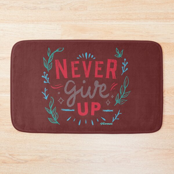 Item preview, Never Give Up designed and sold by LibrosBOOKtique.