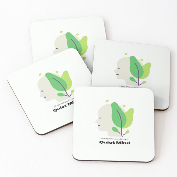 Item preview, nothing is more powerful than a quiet mind designed and sold by DareRabbit.